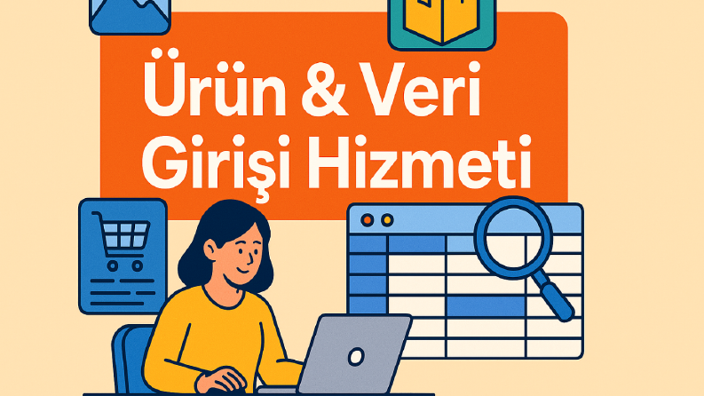 Ben, hızlı ve hatasız ürün & veri girişi hizmeti sunmaktayım