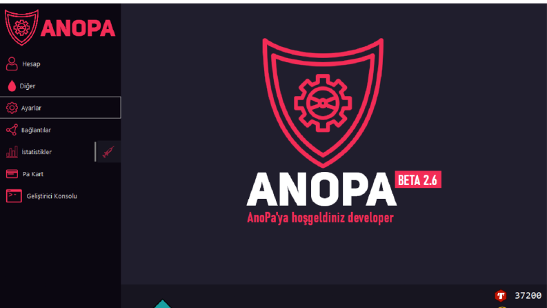 AnoPa - Yönetim programı