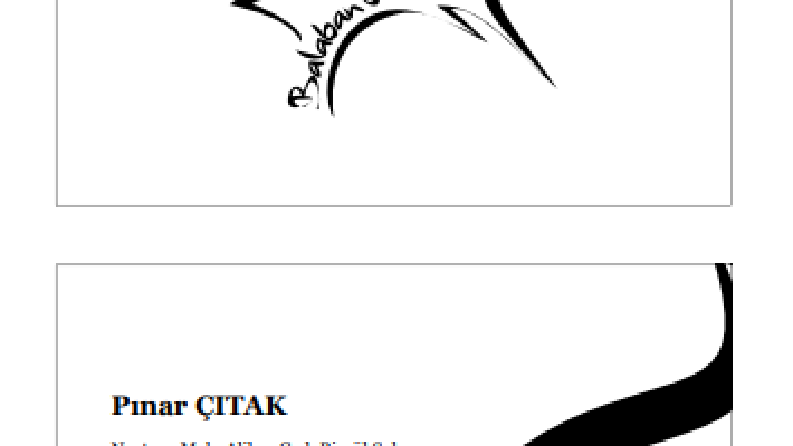 İş örneğim