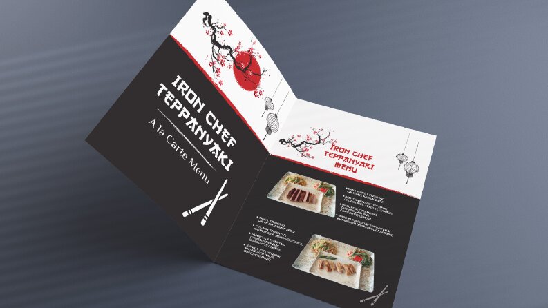 Tepenyaki Menü Tasarımı