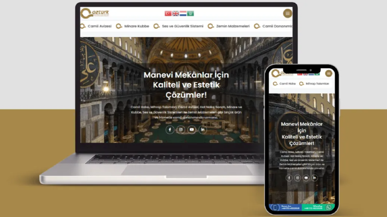 Moscheebau Cami Donanımları Websitesi