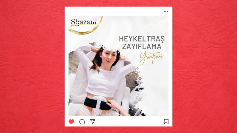 Shazam Güzellik - Sosyal Medya Tasarımları