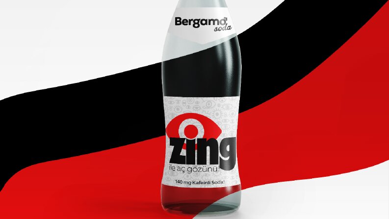 Zıng Soda Ambalaj Tasarımı