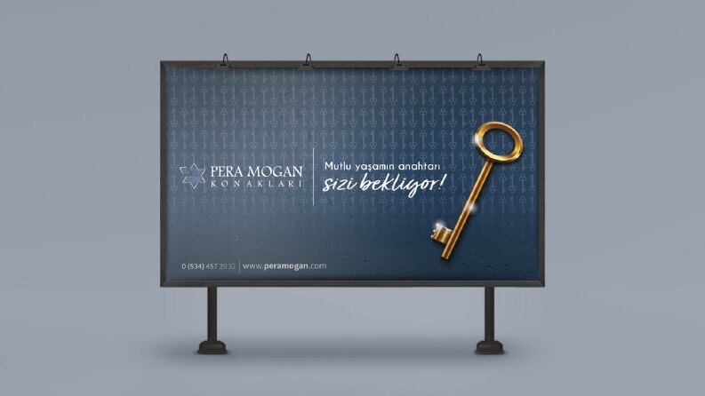 Pera Mogan Billboard Tasarımı