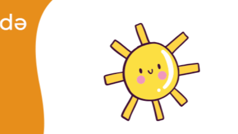 kidszone.az web sitesi slider tasarımı