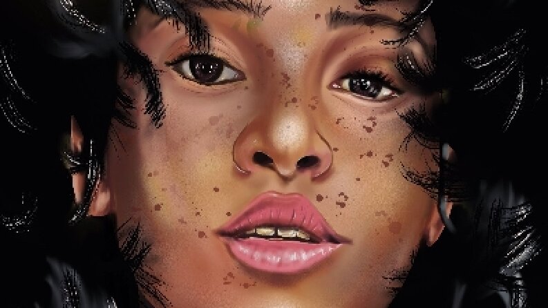 Procreate portre çizimi