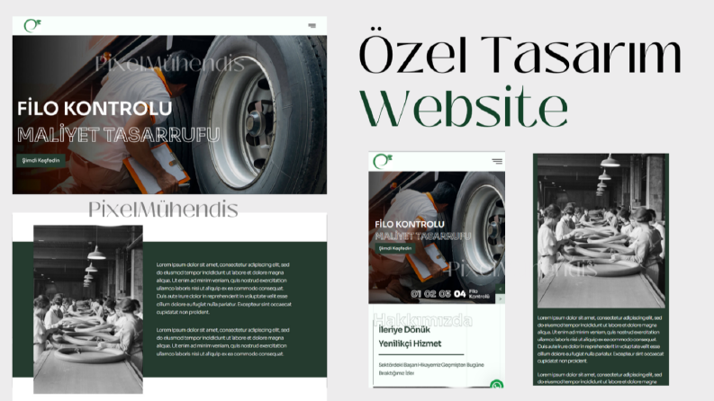 Özel Tasarım Web Sitesi | SEO ve Mobil Uyumlu Site