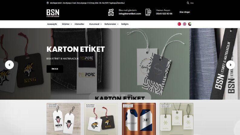 Paket Web Sitesi