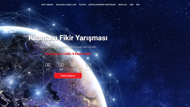 Yarışma Landing Page