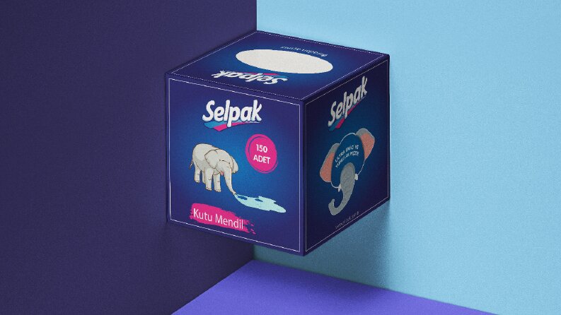 SELPAK Kutu Mendil Tasarımı