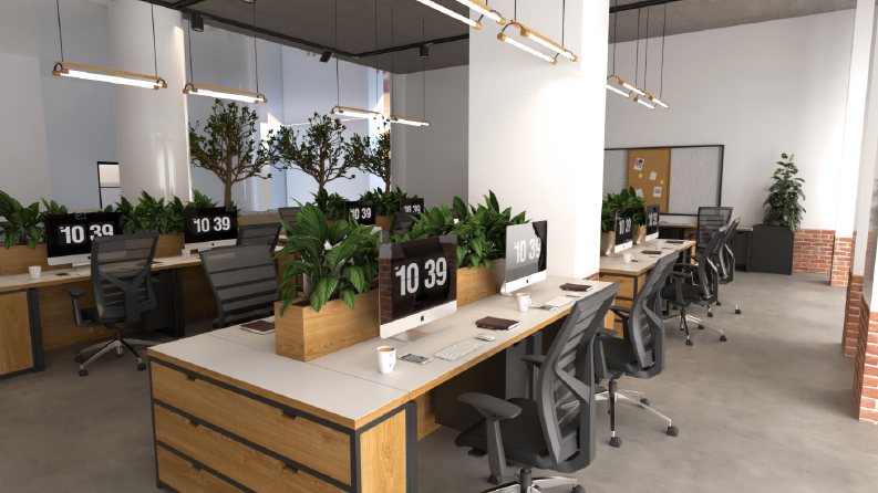 AÇIK OFİS İÇ MEKAN TASARIMI