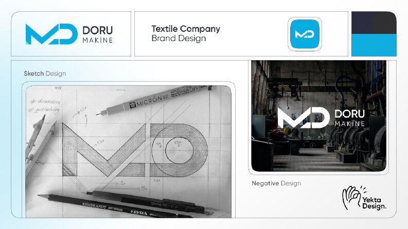 Doru Makine Logo Çizimi ve Kurumsal Kimlik