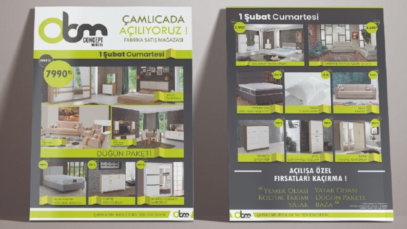OBM Concept İle Broşür Çalışmalarımız