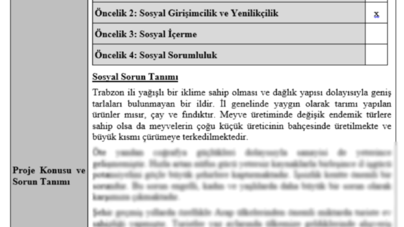 Yeşil Yol Derneği SOGEP Projesi