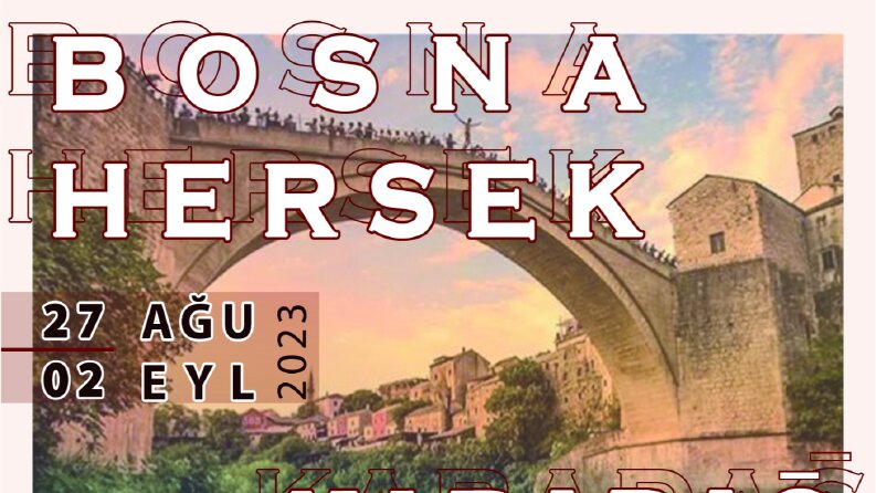 Bosna Hersek Afiş-Broşür