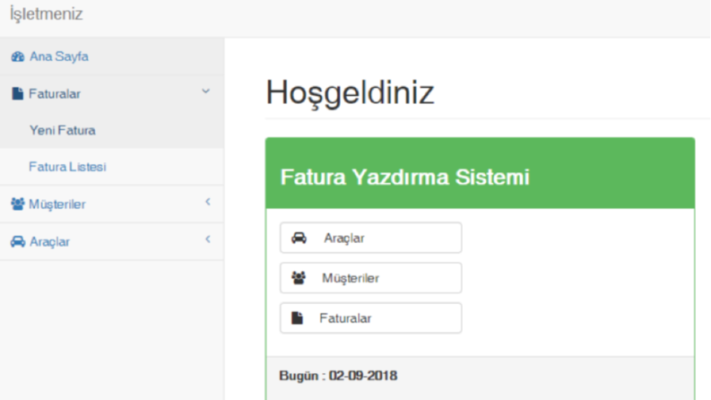 Fatura Kesme Yazılımı