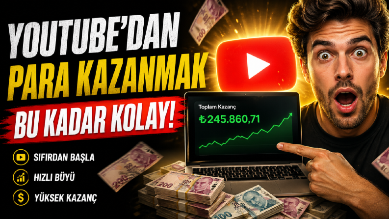 YouTube Thumbnail Tasarımı | Tıklama Artıran Kapaklar