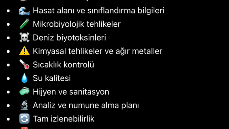 Gıda Danışmanlığı