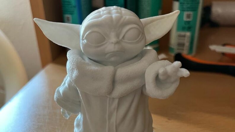 Grogu (Baby Yoda) 3d Baskı