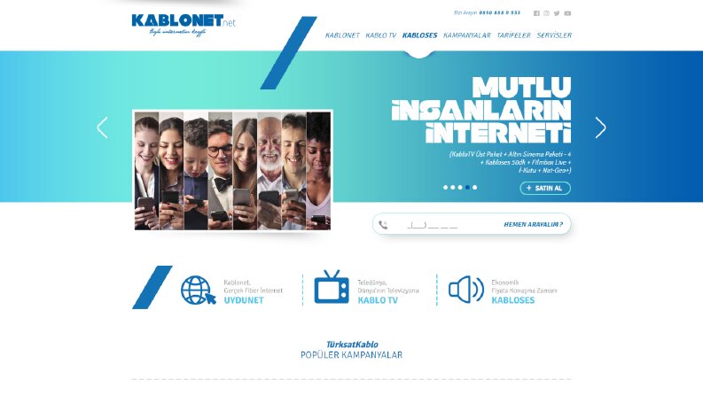 PSD to HTML | KabloNet