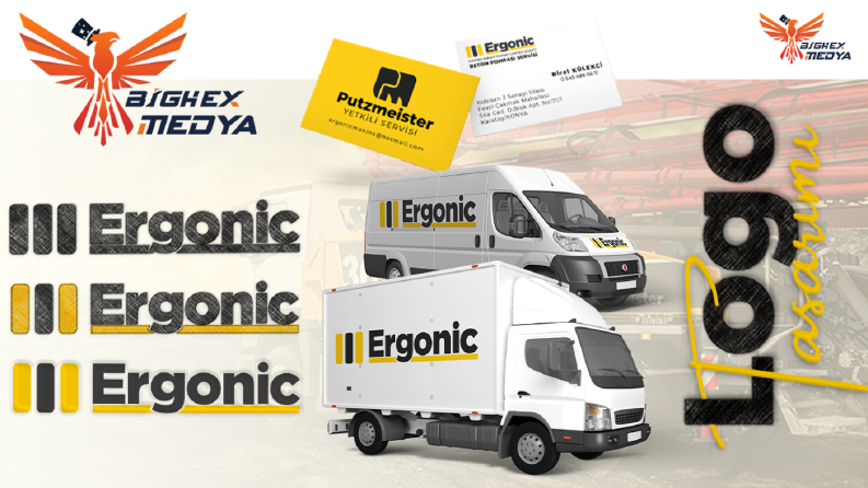 ERGONİC MAKİNA LOGO TASARIMI