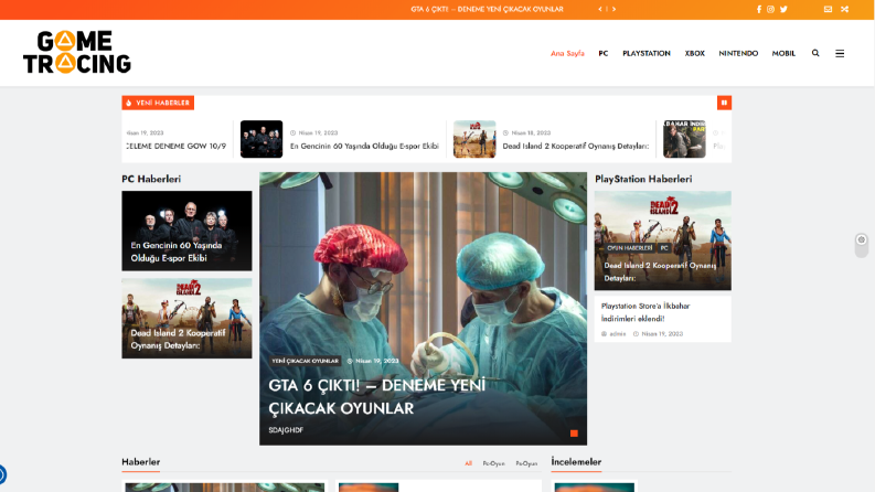 GameTracing Oyun Haberleri