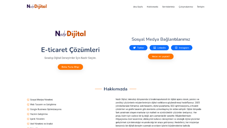 Nadir Dijital - Sıradışı Dijital Deneyimler İçin Nadir Seçim