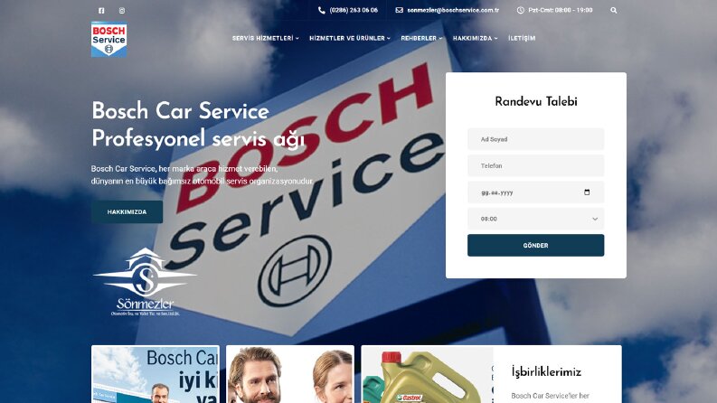 Bosch Araç Onarım Servisi