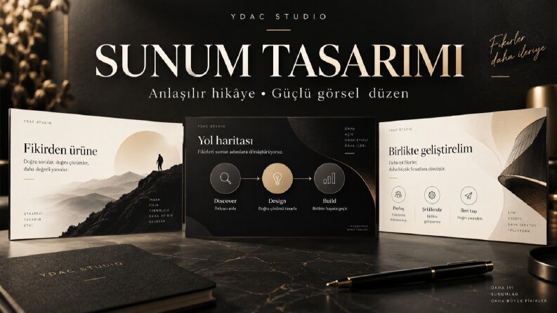 YDAC Studio | Fikirden Ürüne Sunum Konsepti