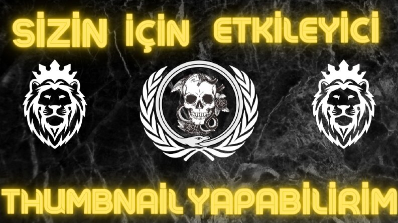 Youtube videolarınız için etkileyici thumbnaillar.