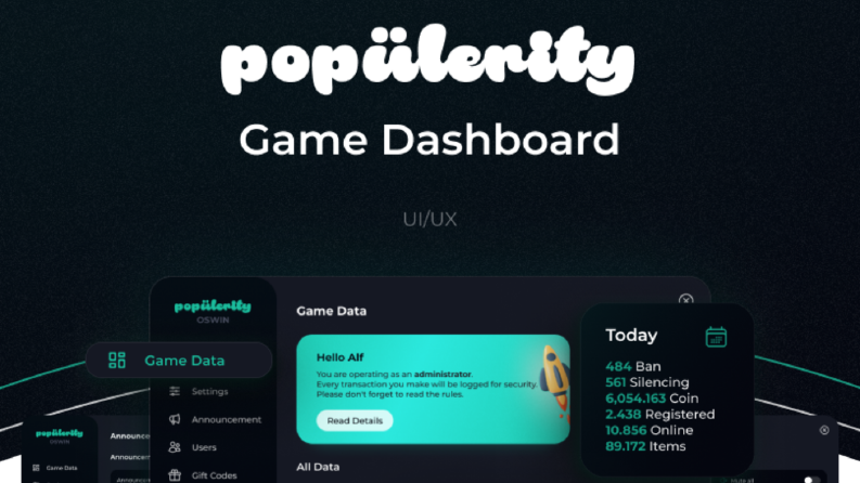 popülerity dashboard
