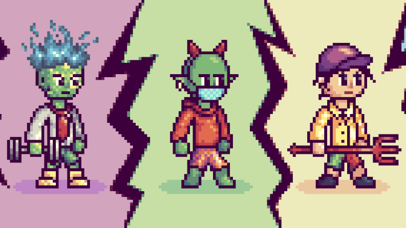 Pixel Art Çalışmalarımdan Derlemeler