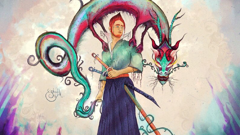 Sword and Dragon- Fantastik Karakter  