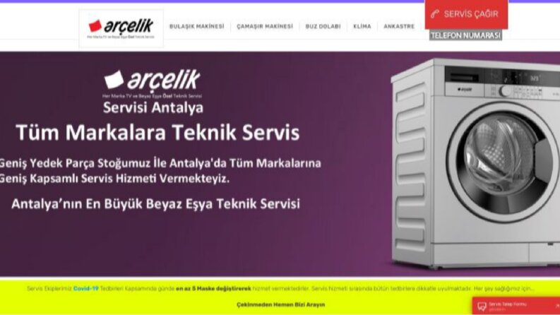 Arçelik Beko Web Tasarımı Çalışması