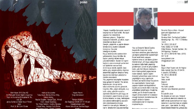 İş örneğim dergi sayfaları tasarımı