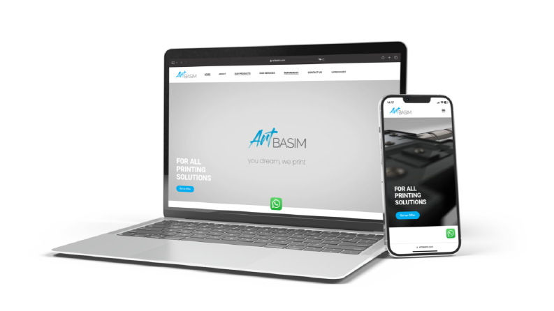 Art Basım - Kurumsal Web sitesi 