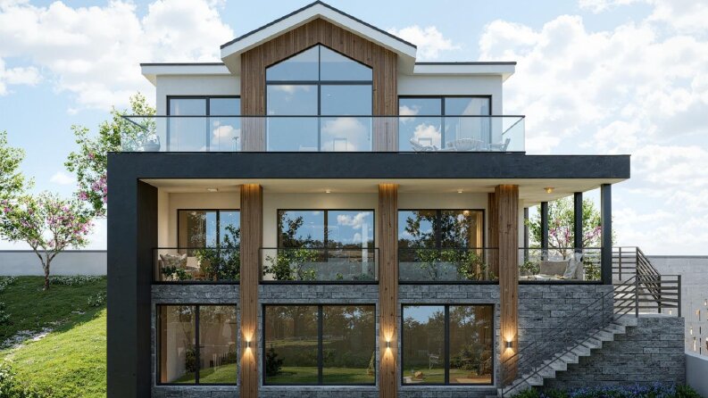 3D İç ve Dış Mekan Render Tasarımları