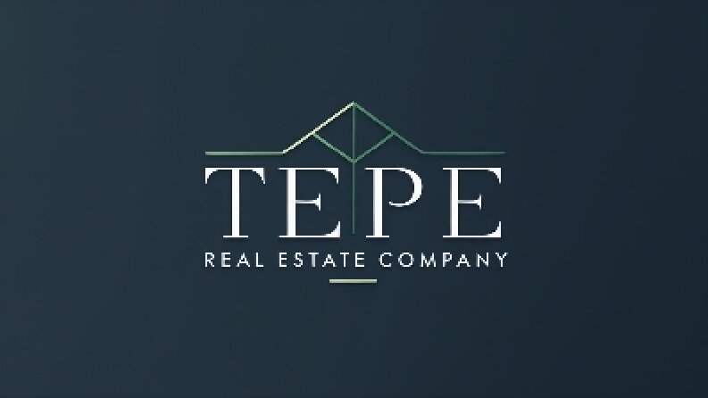 TEPE Emlak Logo Tasarımı – Modern ve Profesyonel Kimlik