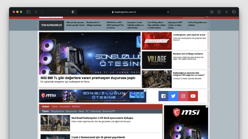 Leadergamer WordPress Teması ve eklentileri