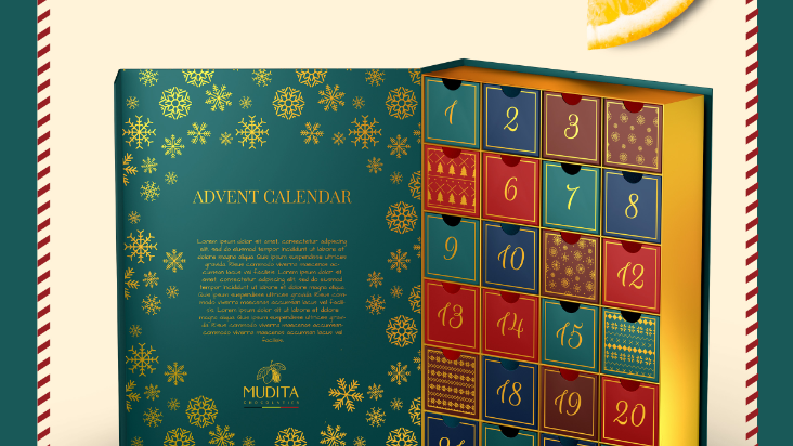 Advent Calender Poster Tasarımı