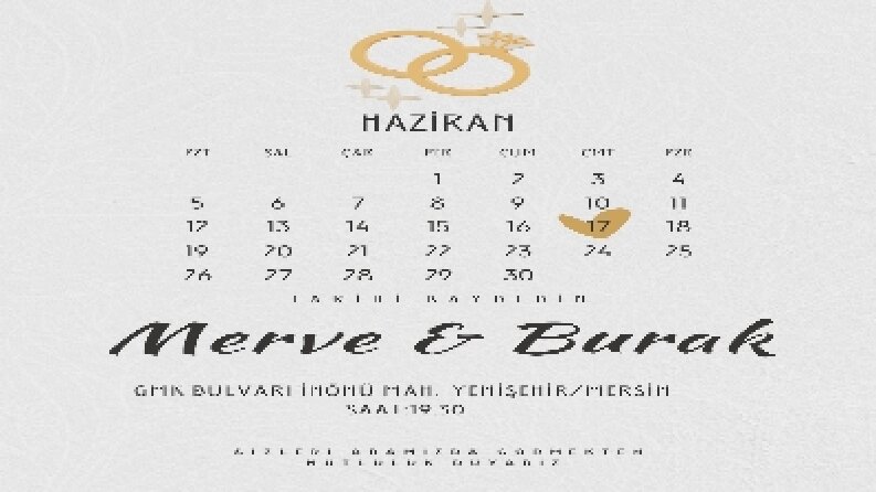 Özel Günler İçin Zarif ve Modern Davetiye Tasarımınn