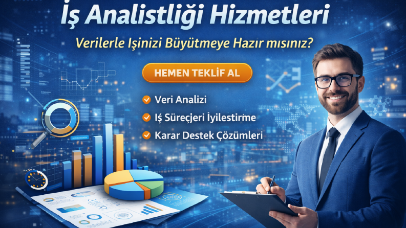 Ben, işinizi analiz ederek süreçlerinizi netleştiririm