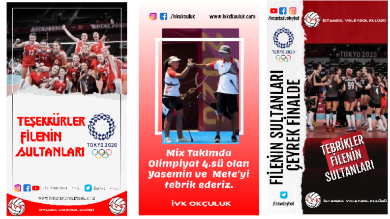 İVK Tokyo Olimpiyat Oyunları - İnstagram Story
