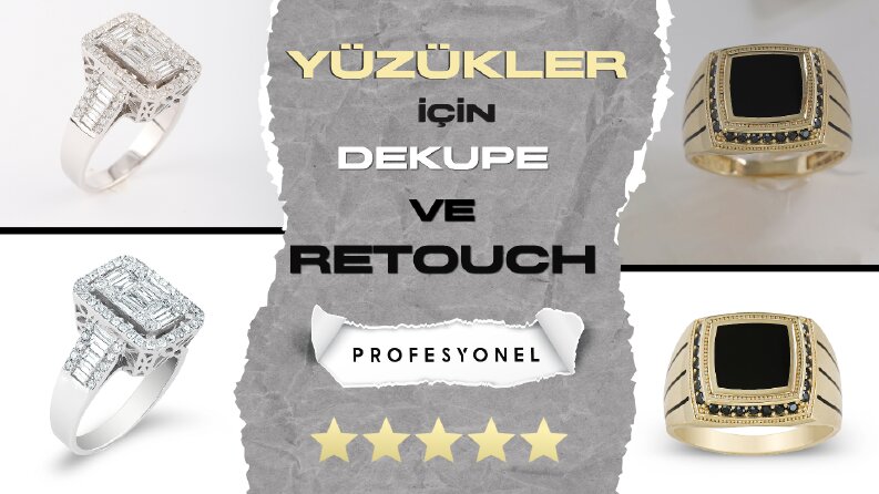 Görselleriniz için Dekupe ve Retouch