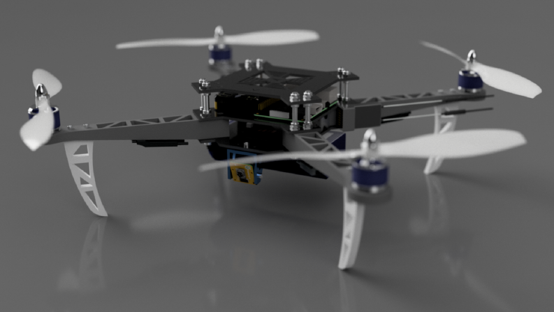 Teknofest için 3D Printer Drone