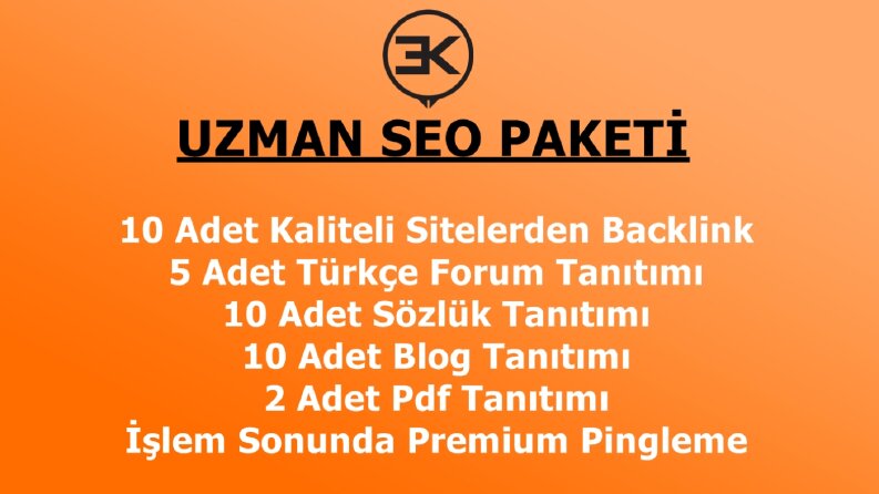 Uzman Seo Paketi