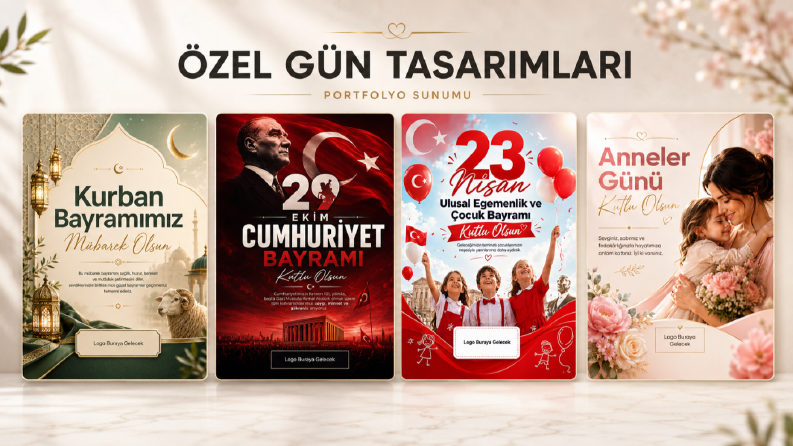 Özel Gün ve Haftalar Tasarımlarım