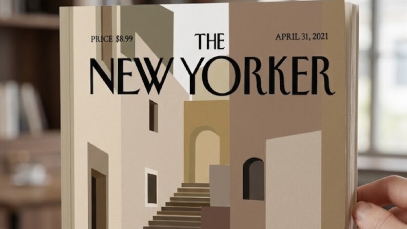 The New Yorker Dergisi için kapak tasarımı