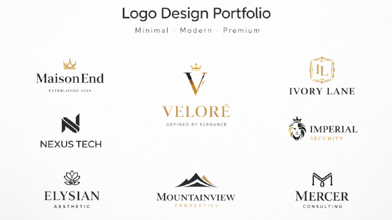 Minimal & Luxury Logo Design
