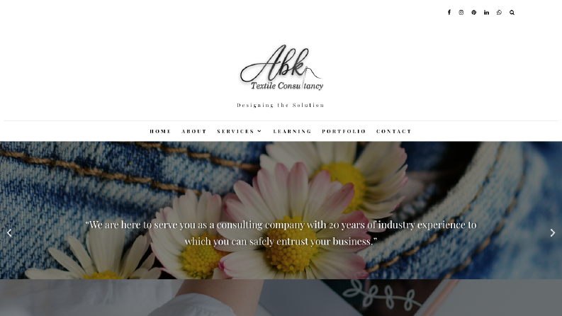 ABK Textile Kurumsal Web Sitesi